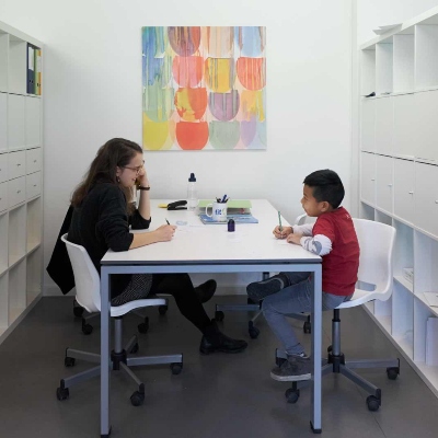 Eine Lehrsituation im fit4school-Lern- und Coachingcenter Binningen Foto einer Lehrsituation im fit4school-Lern- und Coachingcenter Binningen
