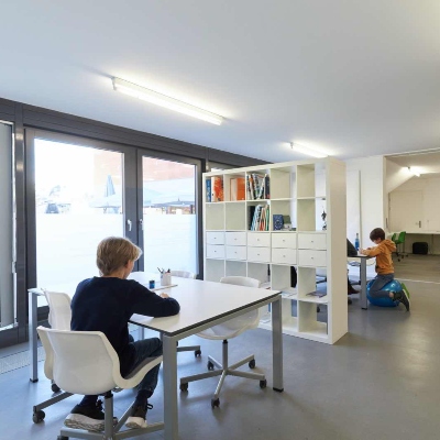 Ein Lernbereich im fit4school-Lern- und Coachingcenter Binningen Foto eines Lernbereichs im fit4school-Lern- und Coachingcenter Binningen